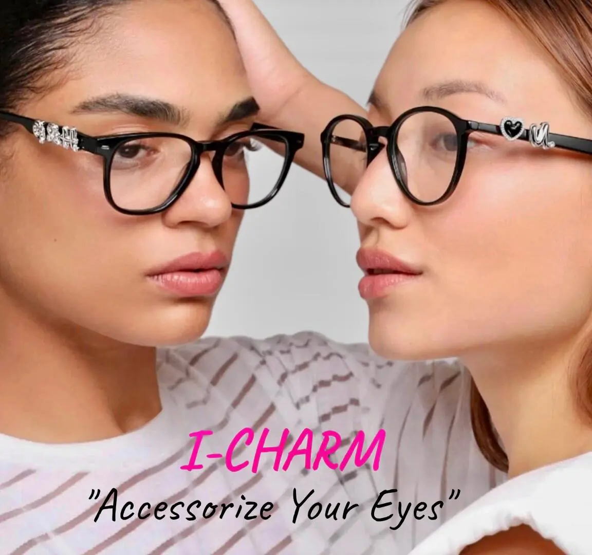 Accessorize your eyewear with these fun exchangeable CHARMS
Multiple styles to choose from